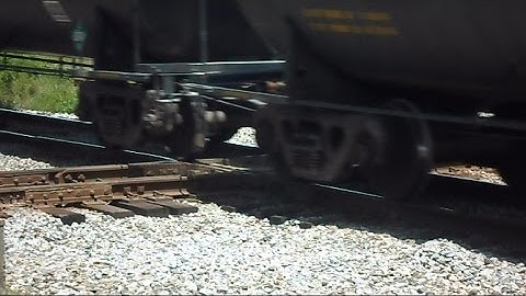 CSX & Amtrak Trains Pound Diamond Hard