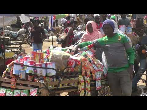 Drone footage from Bamenda, Cameroon