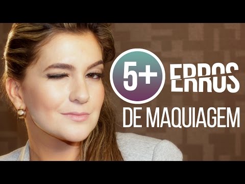 Vídeo: 5 Erros De Maquiagem Que Irão Acumular Uma Dúzia Extra