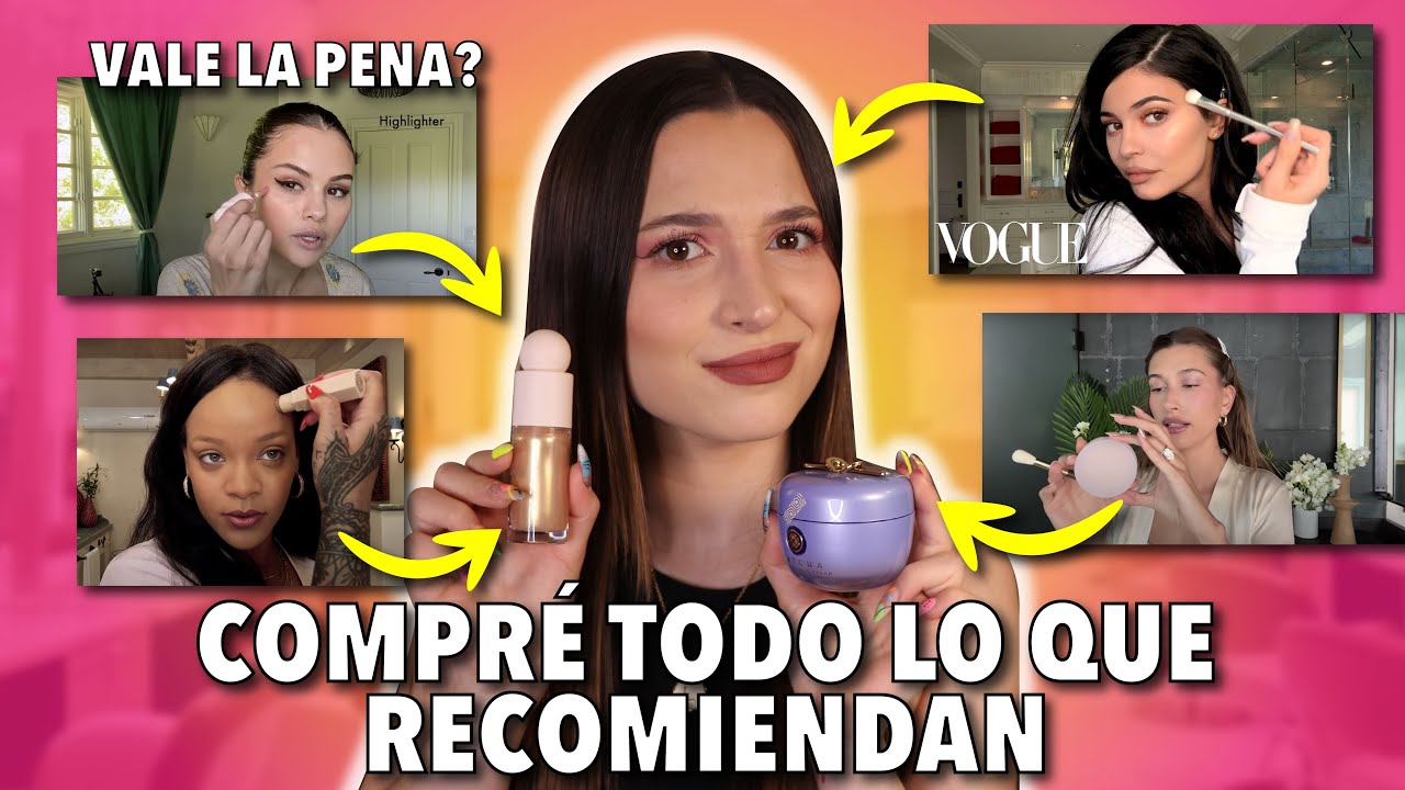 COMPRÉ LO QUE RECOMIENDAN LAS CELEBRIDADES (KYLIE JENNER, KIM KARDASHIAN, SELENA GOMEZ)| Laura Mejia