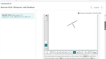 Lewis Structures in Mastering Chemistry