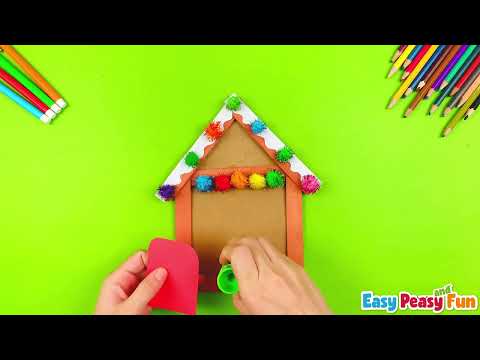 Craft Stick Gingerbread