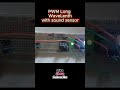 PWM wave length whose frequency/duty cycle changes with sound
