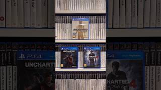 All Uncharted games on PlayStation 4 #uncharted #naughtydog #ps4 #playstation #shorts