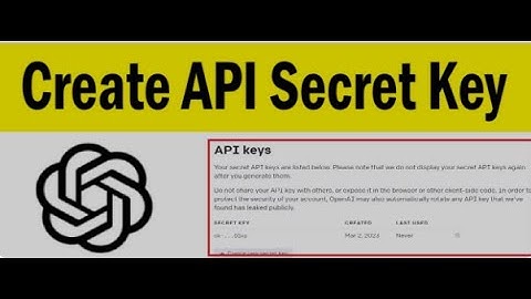 How to Create Open AI API Key || GPT-3, GPT-4