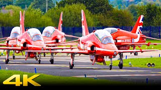 Red Arrows at Hawarden Airport by Airliners Live 8,549 views 8 months ago 5 minutes, 43 seconds
