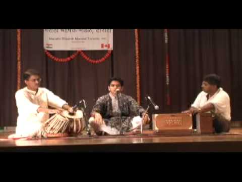 Neelesh Joshi singing Ale Re Ganapati Raag Malkauns