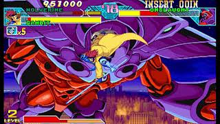 Marvel vs Capcom 1 ( Arcade ) - Gambit / Wolverine Playthrough ( Jul 2, 2023 )