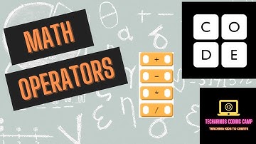 The Basic Math Operators | Techarinos Coding