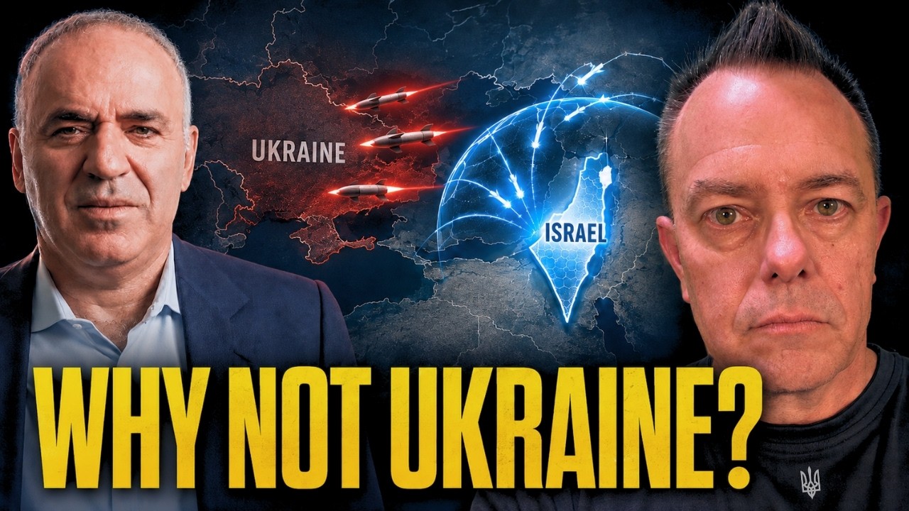 ⁣Kasparov BOMBSHELL: Why Can NATO Defend Israel—but NOT Ukraine?