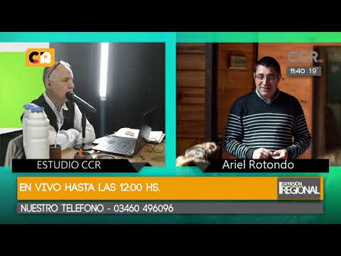 18-03-2020 > Expresión Regional (José Solís, Canal 2 Máximo Paz, Máximo Paz, Santa Fe, Argentina)