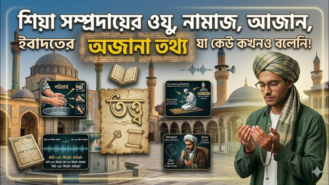 শিয়াদের ইবাদাতের অজানা তথ্য, যেটা কেউ কখনো বলেনি !! Untold fact about Shia Muslim’s Prayer