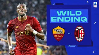 Stoppage time drama in Rome! | Wild Ending | Roma-Milan | Serie A 2022\/23