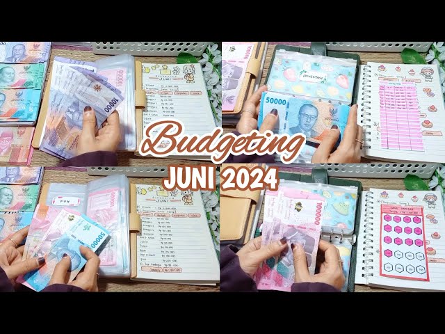 BUDGETING JUNI 2024 | Mengatur Keuangan Penghasilan Tidak Tetap || Monthly Budget class=