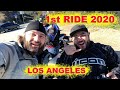 1st January ride, LOS ANGELES, В ЯНВАРЕ НА МОТОЦИКЛЕ