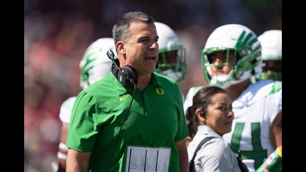 Oregon football: Mario Cristobal reacts after upset loss at Stanford