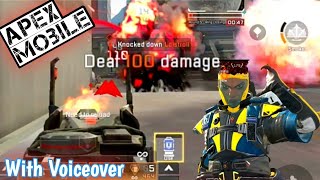 Wiping out Legends with Bangalore and crazy 3rd party action | Apex Legends Mobile gameplay screenshot 4