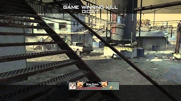 MW3 360 Mid-air Throwing Knife KillCam - AoN