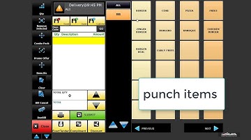 How to Punch a Delivery Order