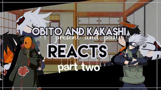 Obito and Kakashi Reacts | Part Two || Naruto | 𝔞𝔡 𝔭𝔬𝔰𝔱𝔢𝔯𝔲𝔪