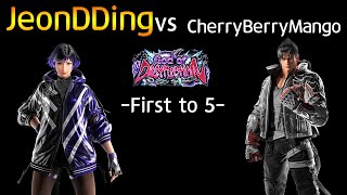 [ENGSUB] CBM (Jin) vs Jeondding (Reina) (TEKKEN 8 - 체베망 vs 전띵, First to 5)