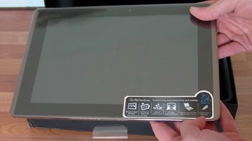 Unboxing & Look at ASUS EeePad Tranformer Android Tablet