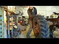 Removal and refinish -Tractor rim repair part1