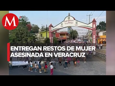 Fiscalía entrega restos de Viridiana Moreno en Veracruz