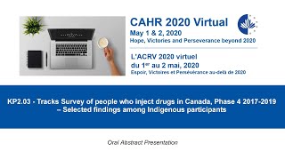 KP2.03 - Tracks Survey of people who inject drugs in Canada, Phase 4 2017-2019 – Selected... screenshot 5