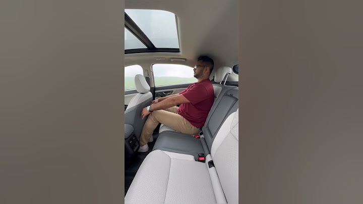 Tata Curvv's 2nd-row space tested! #tatacurvv
