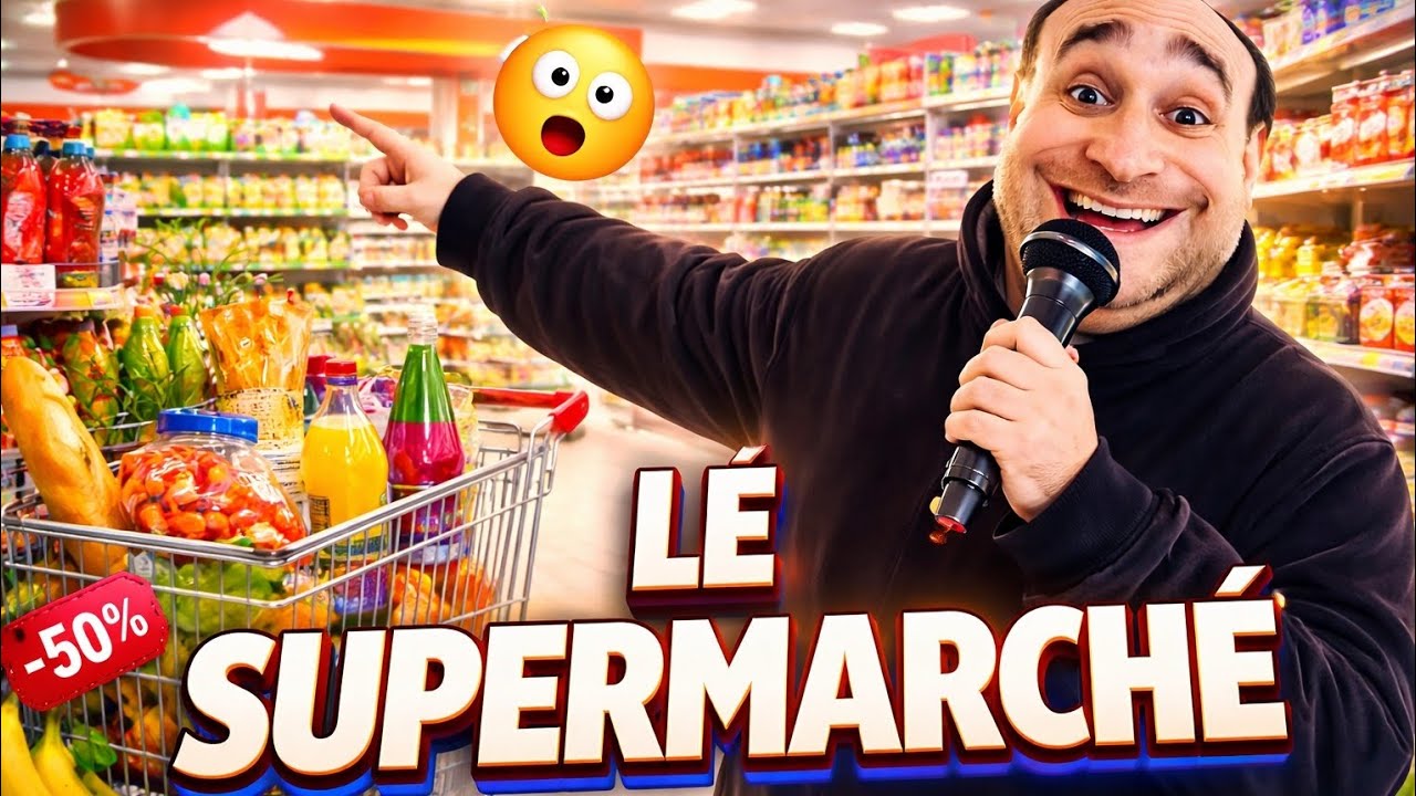 Le Supermarché en 2026… c’est devenu absurde🤣 | Sketch Humour Léo Marchal