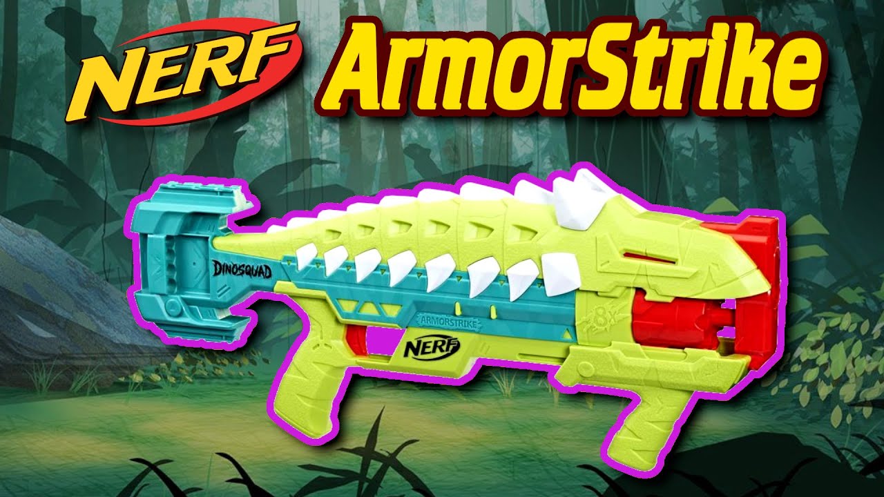 Nerf Dinosquad Armorstrike Dart Blaster