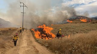 Rock Fire  Lake Perris #2