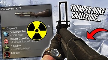 MW2- THUMPER Tactical Nuke Challenge In 2023...