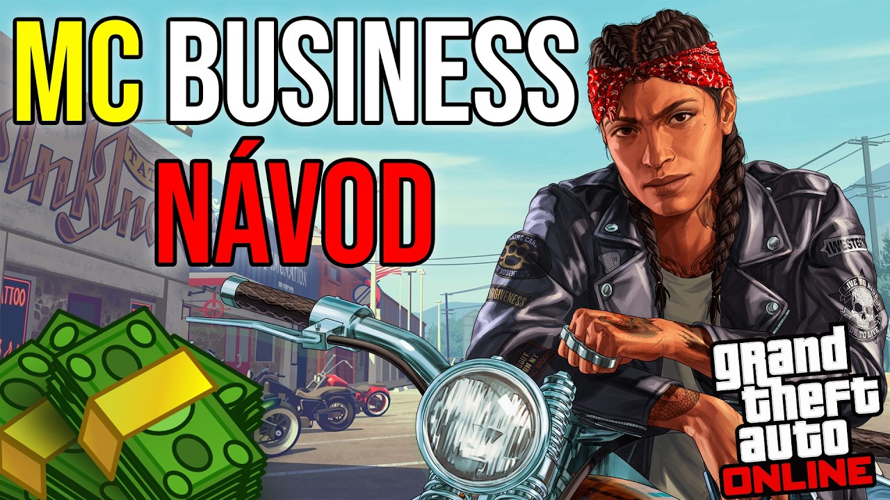 Jak vydělávat peníze s MC byznysy v GTA Online!