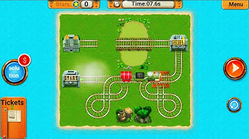 Unique Rail Maze 2 - Train Puzzle Solve Challenging Levels - Android Gameplay