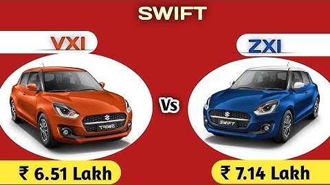 Maruti Suzuki Swift Vxi vs Zxi 2021 | Swift Vxi vs Zxi | Swift Vxi amt vs Zxi amt 2021