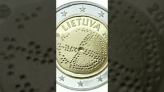 Moneta Da 2 Euro Lituania 2016