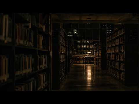 Library Lamp in the Dark · Late Night Study Jazz · 1 Hour Playlist