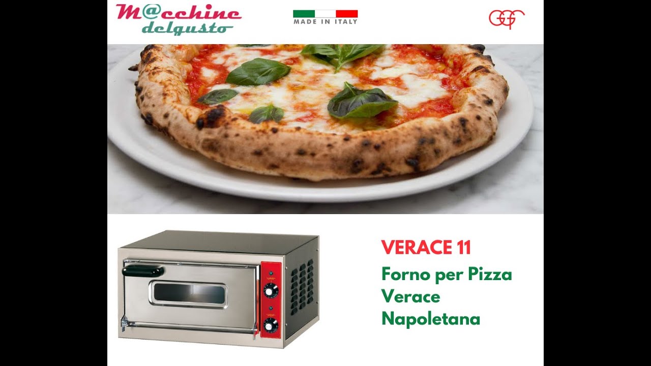 Pizza con forno GGF VERACE 11 - YouTube