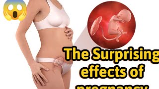 The Surprising Effects of Pregnancy // pregnancy care // pregnancy health care