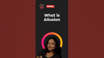 Allusion Explained in 3 Minutes | NibblePop Shorts 🎭 #monamimukherjee