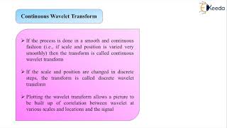 Continuous Wavelet Transform - Adaptive Filters - Advanced Digital Signal Processing