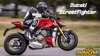 Ducati Streetfighter V4 - Pierwsze wrażenia z testu