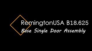 RemingtonUSA Base One Door Assembly - RTA Kitchen Cabinets