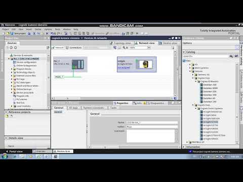 How to setup siemens s7300 to cognex insight camera with profinet