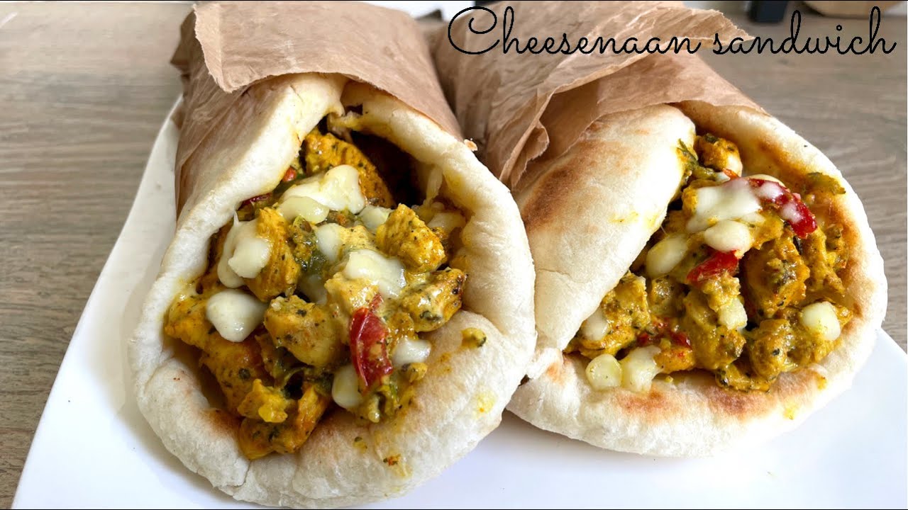 Des cheesenaans en sandwich hyper gourmand 🌯