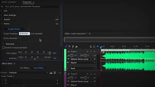 Loop audio easily in Adobe Audition