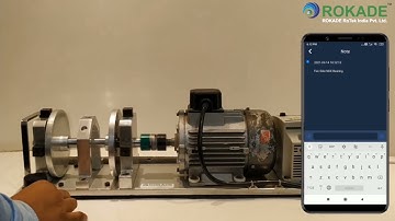 How to collect Vibration Analysis data using ROKADE Wireless Vibration Analyzer WVS50 on Android