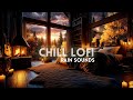 Lofi & Rain Sounds to Unwind | Fireside Study & Chill Mix 🧡